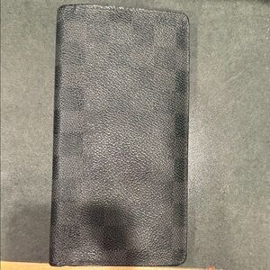 Louis Vuitton Black Checkered Card Holder